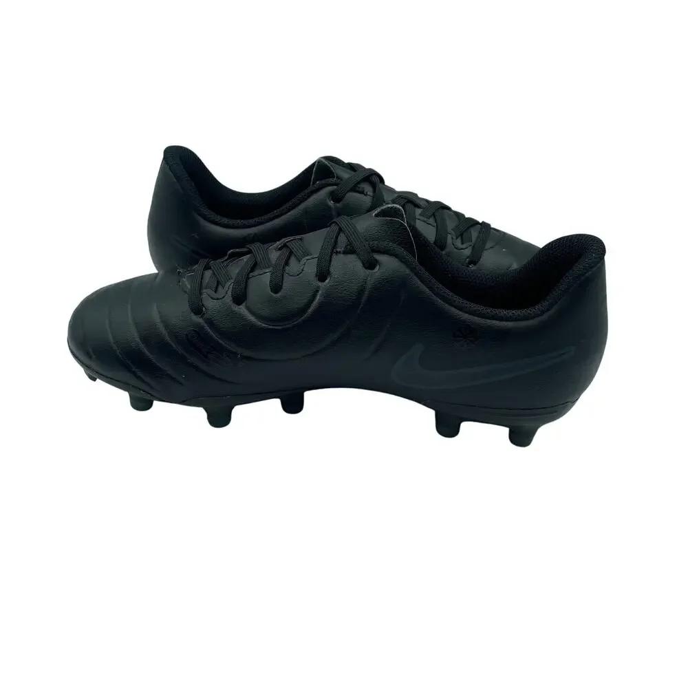 Nike Junior Tiempo Legend 10 Club Soccer Cleats Black Youth Kids 4.5